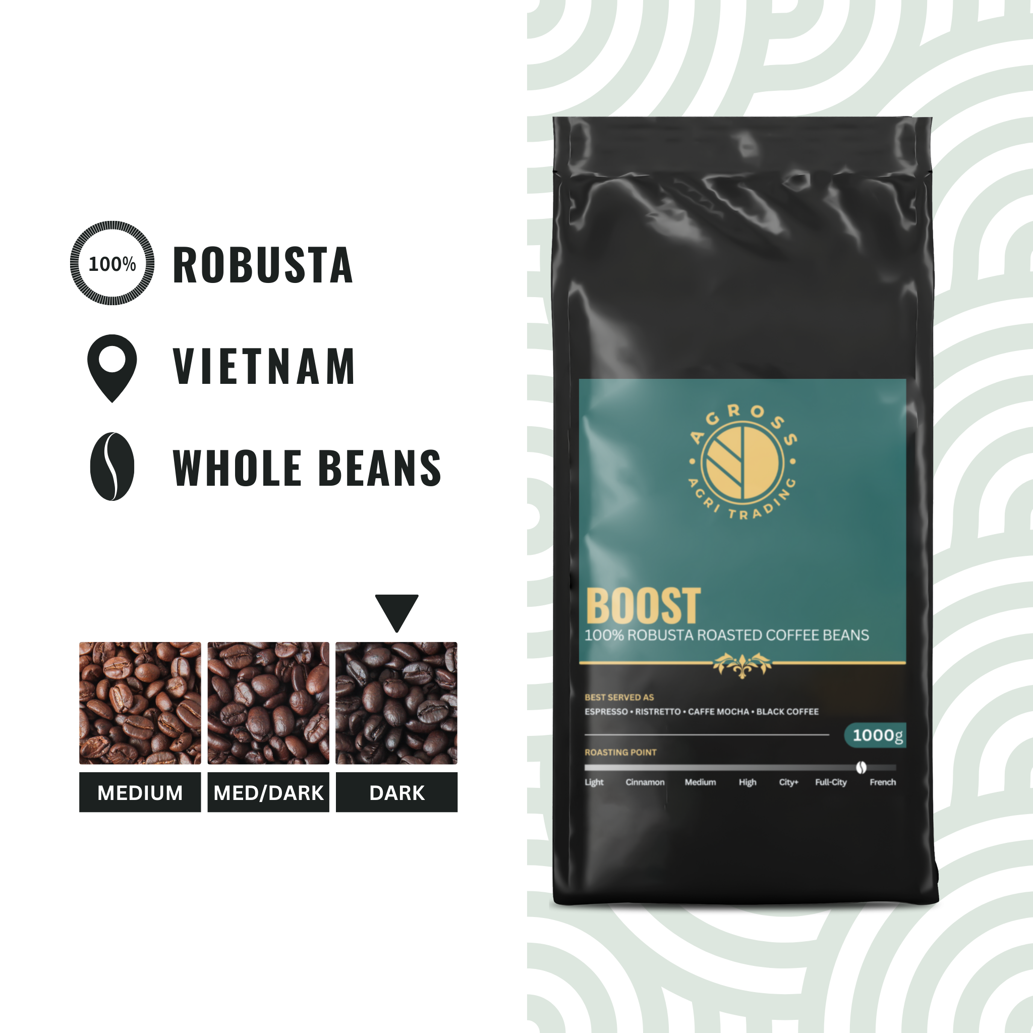 Boost robusta coffee