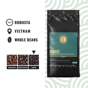 Boost robusta coffee