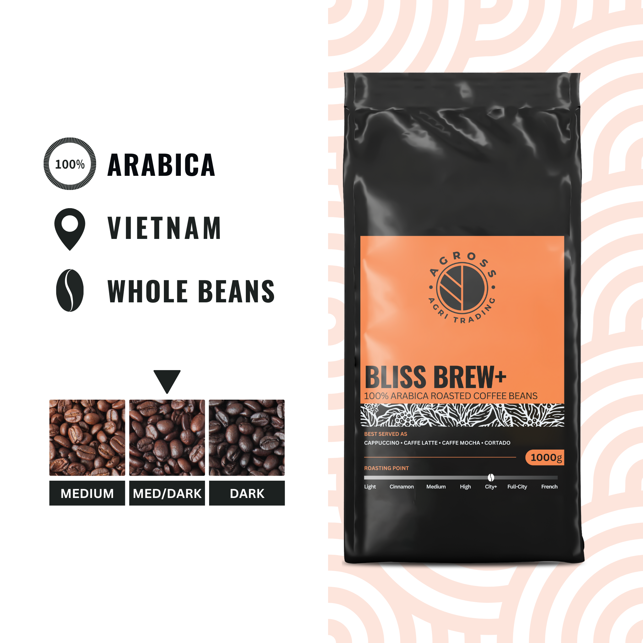 Bliss Brew Plus | 100% Arabica Coffee Beans